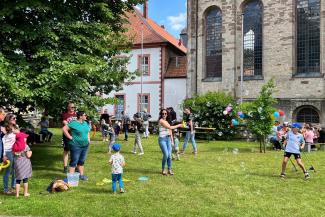 Sommerfest in der Caritas-Kita St. Oliver in Lamspringe