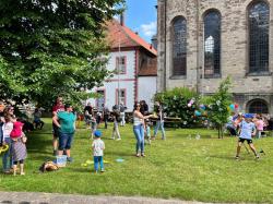 Sommerfest in der Caritas-Kita St. Oliver in Lamspringe