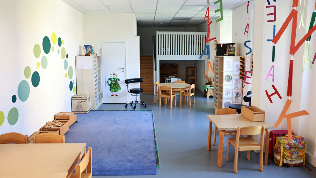 Blick in einen Gruppenraum unserer Kita St. Antonius in Hildesheim.